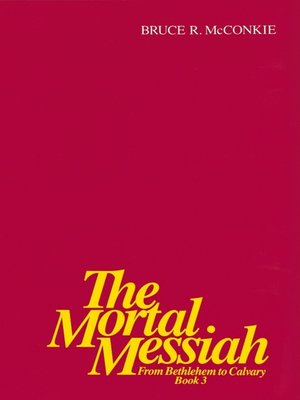 cover image of The Mortal Messiah, Volume 3
